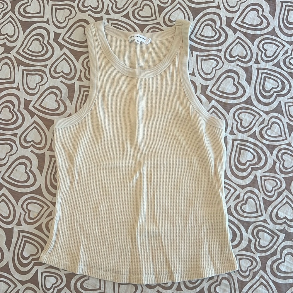 Good American | Waffle Tank | Sz 3